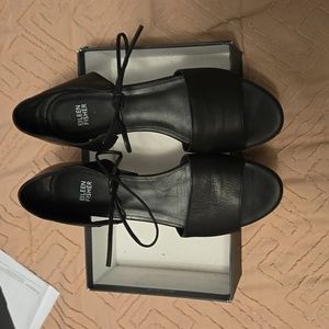 Eileen Fisher ELY washed leather